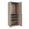 Manhattan Comfort Lee Wardrobe Closet 3.0 in Rustic Grey, 3PK 3-WC003-GY - alternate 6